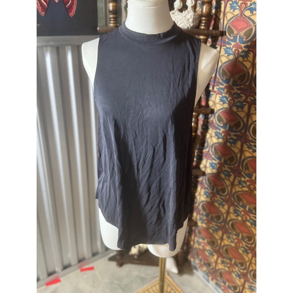 American Eagle Outfitters Soft‎ & Sexy Sueded Mock Neck Sleeveless Top